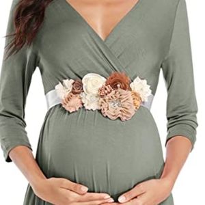 NIB Floral Pregnancy Belt
